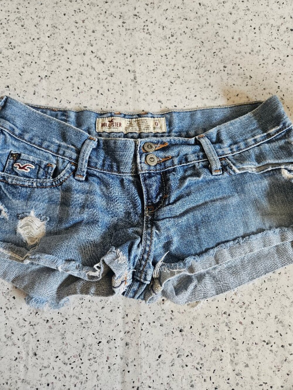 Hollister jean shorts